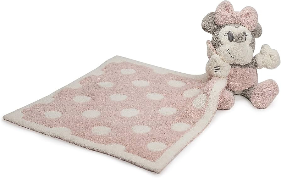 Barefoot Dreams CozyChic Vintage Minnie Mouse Buddie Blanket Dusty Rose Multi One Size | Amazon (US)