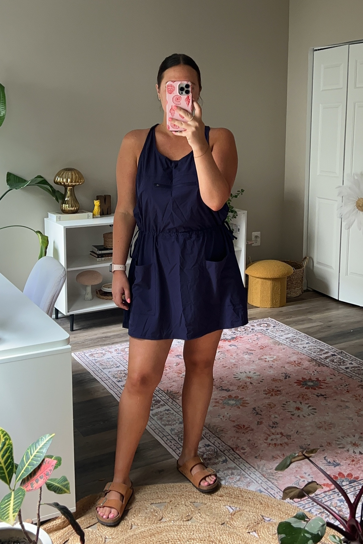 Athletic dress! A little different than the usual but super lightweight and great for hot summer days & also comes with shorts to wear underneath 👏🏼 it has an oversized fit, I’m wearing a large but need a medium 

#LTKFitness #LTKActive