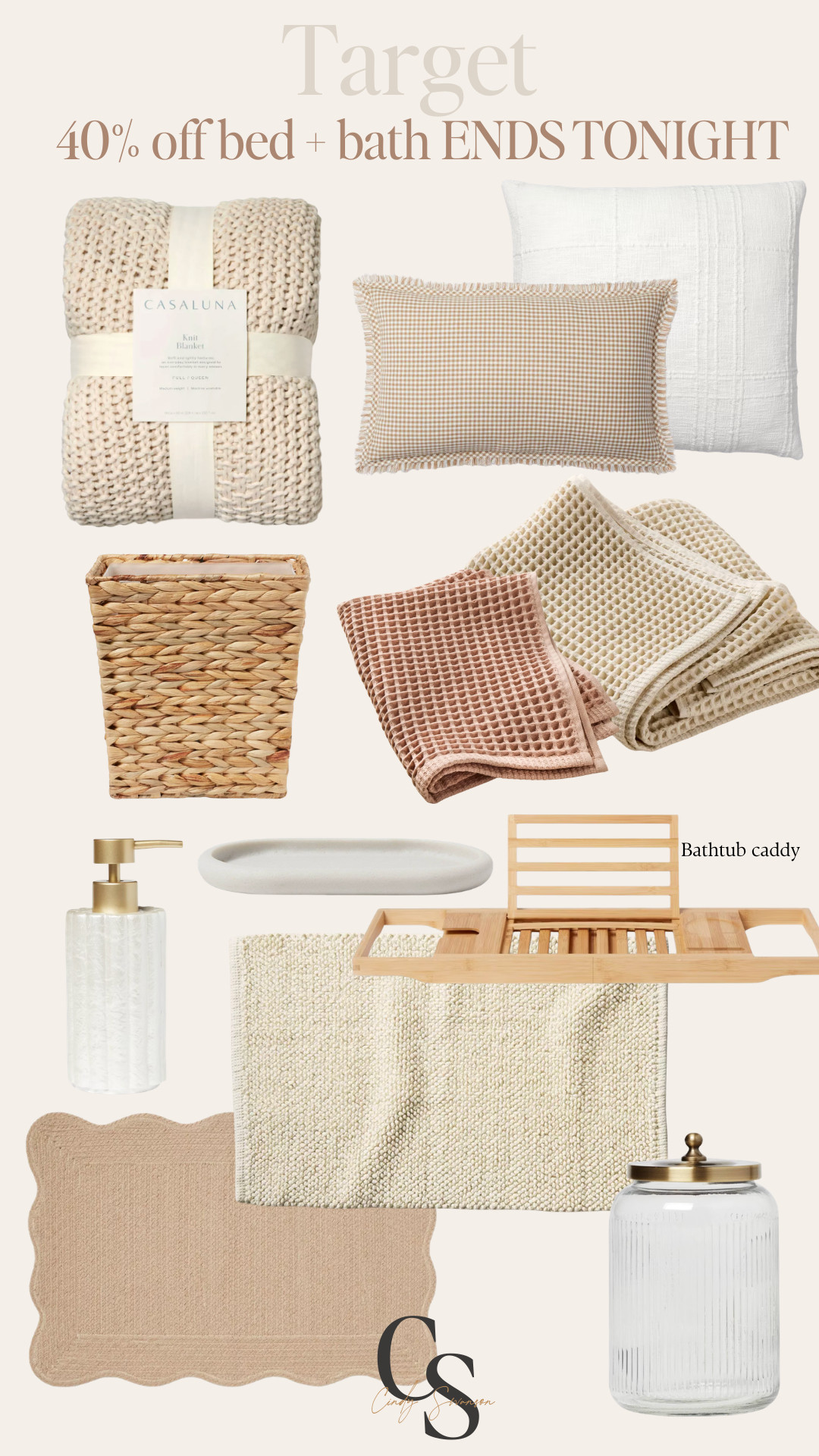 Target is doing 40% off all of their bedding and bath products... such a good deal! Ends tonight!!!! 

 #LTKU #LTKHome #LTKSaleAlert