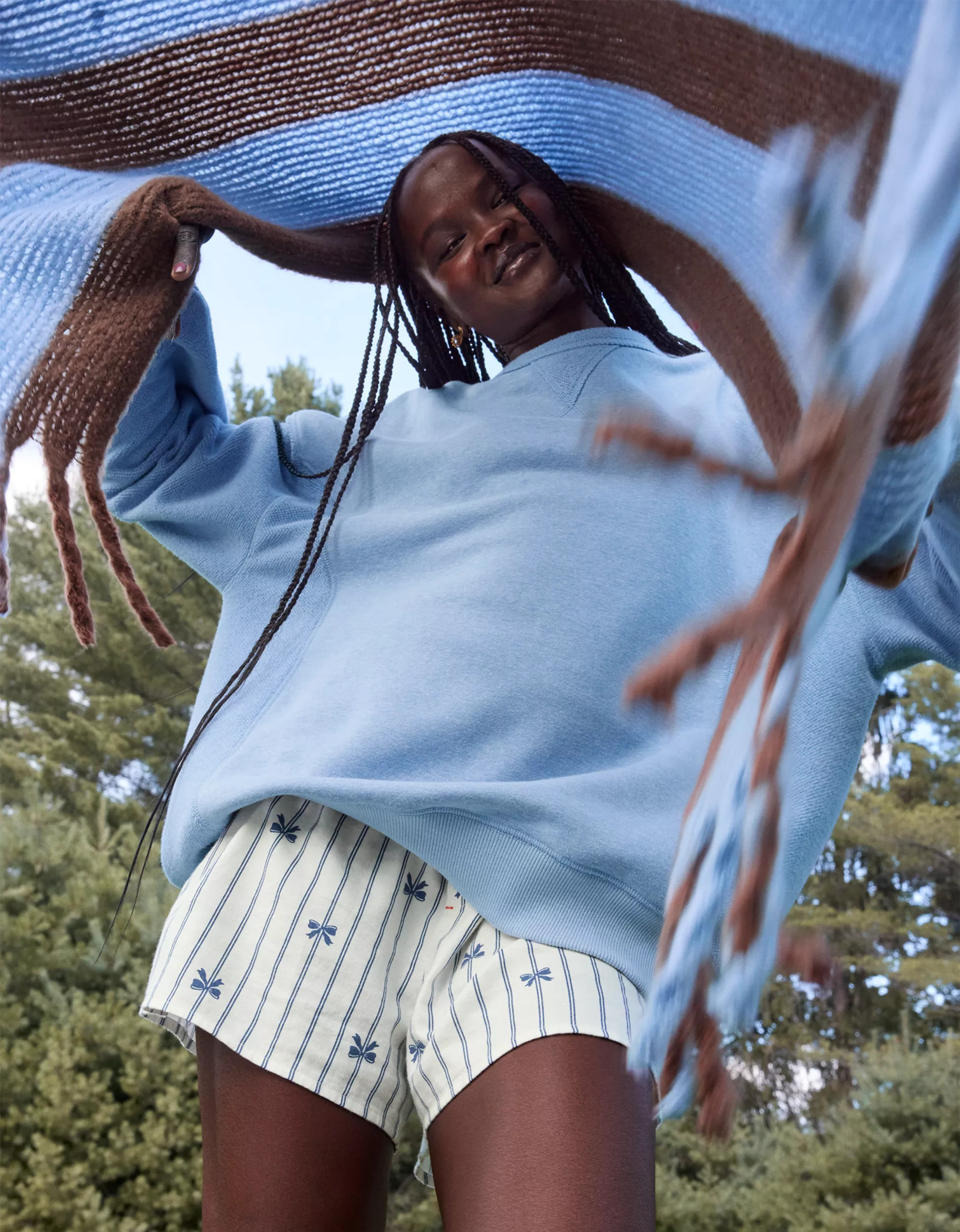 Aerie Très Chic Chenille Sweatshirt | Aerie