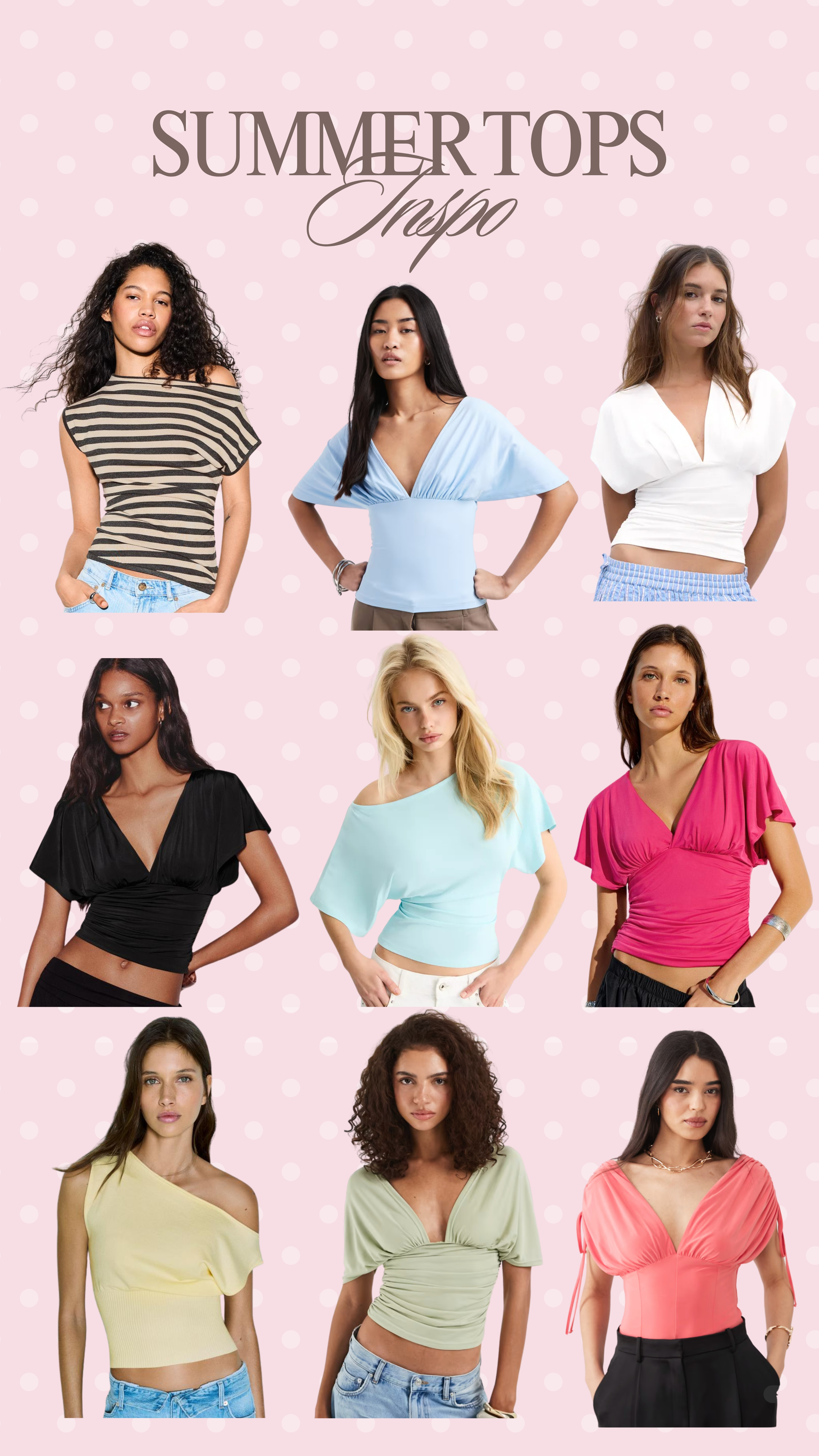 Fave summer tops 🌴🩵⭐️

cinched top, batwing top, v neck top, going out top, summer top, off the shoulder top 

 

#LTKspring #LTKsummer #LTKfestival