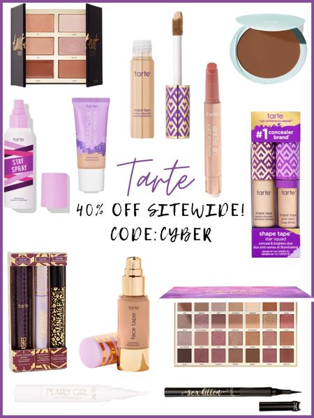 Tarte cyber Monday sale 40% OFF! Gifts for her, gifts for the beauty lover, stocking stuffers, makeup 

#LTKGiftGuide #LTKCyberweek #LTKbeauty