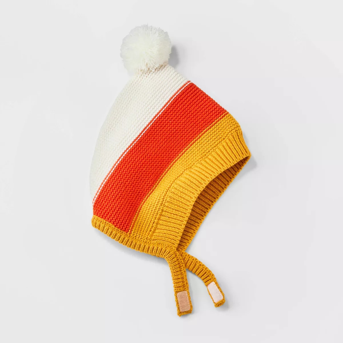 Baby Candy Corn Bonnet - Cat & Jack™ Orange | Target