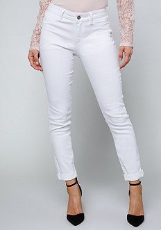 White Heartbreaker Jeans | Bebe (Global)