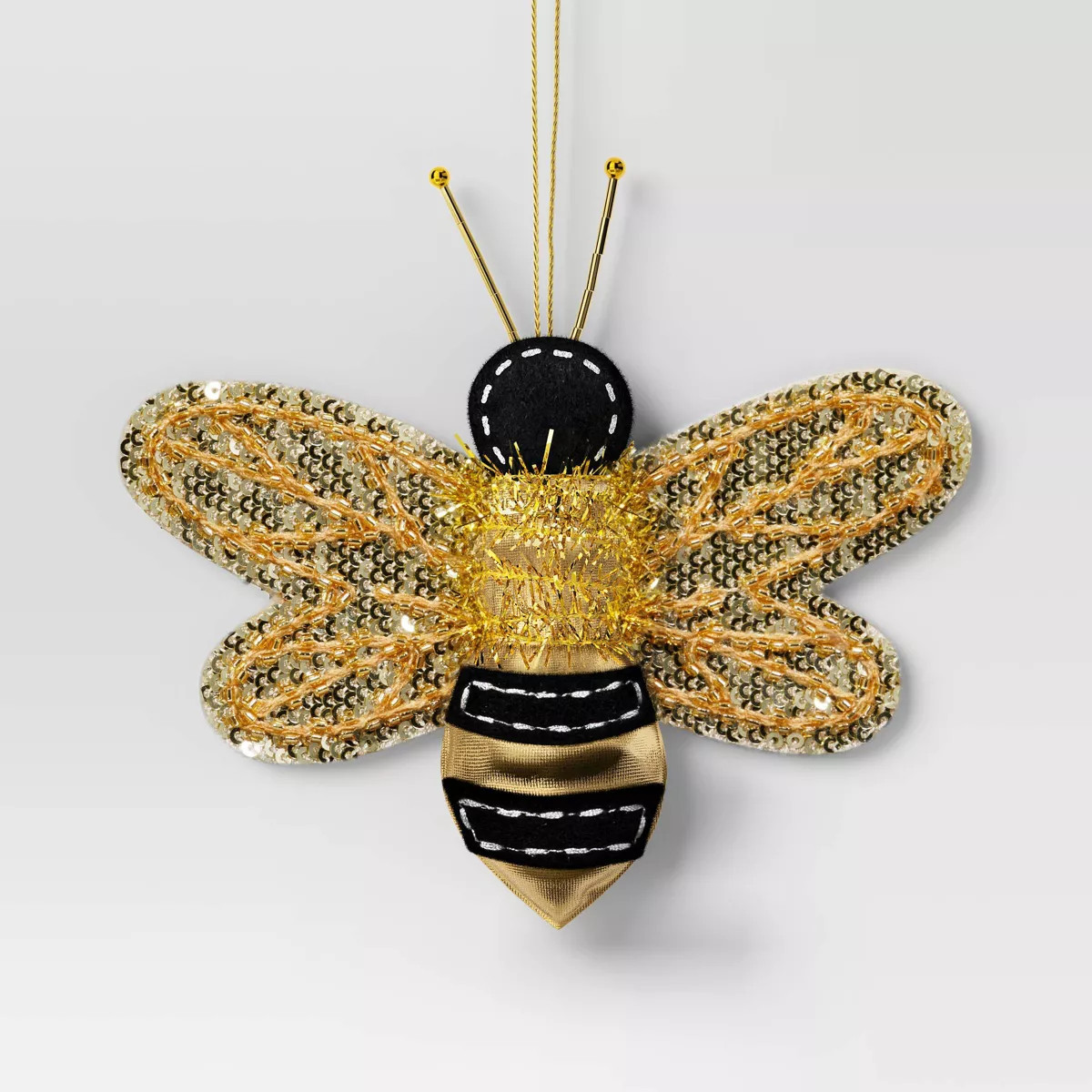 Christmas Fabric Bee Ornament - Wondershop™ | Target
