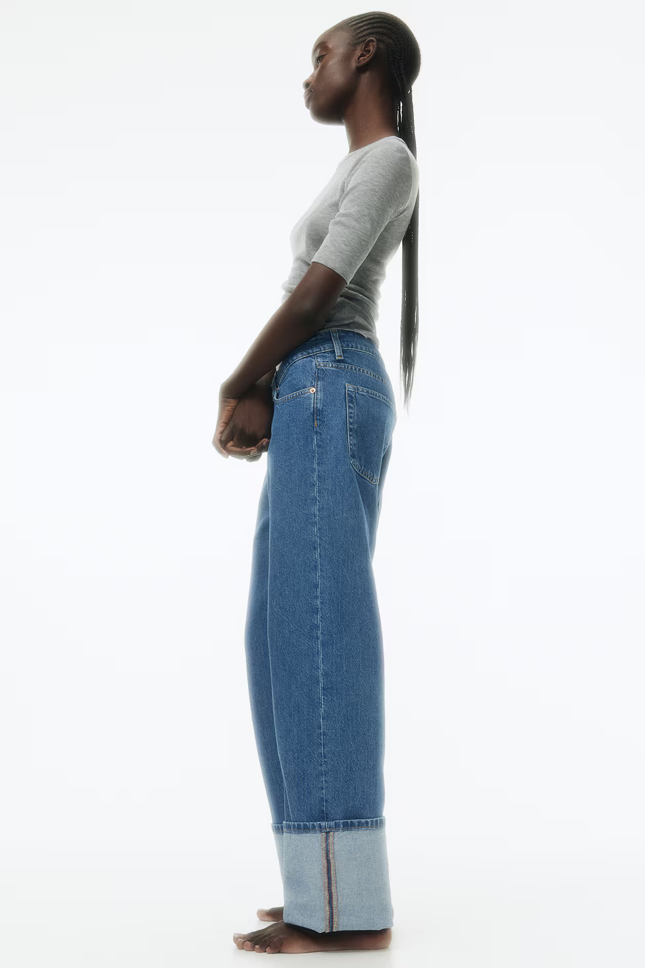 Straight Regular Jeans - Light denim blue - Ladies | H&M GB | H&M (UK, MY, IN, SG, PH, TW, HK)