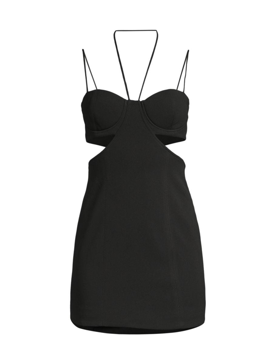 MISHA Tokyo Cut-Out Minidress | Saks Fifth Avenue