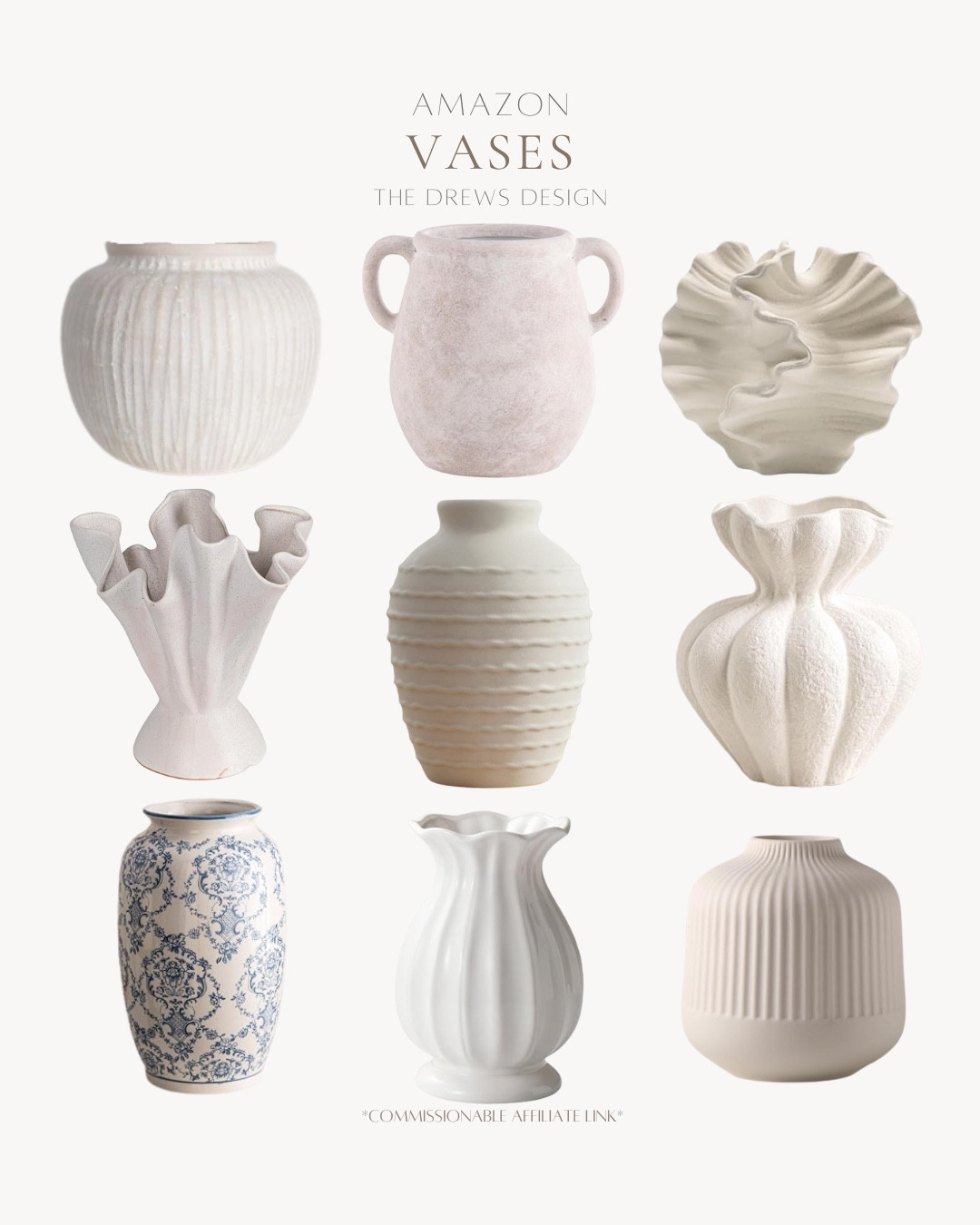 Loving these Amazon vases perfect for any space in your home.

Looks for less, home accents, home decor, spring vase

#LTKSaleAlert #LTKSeasonal #LTKHome