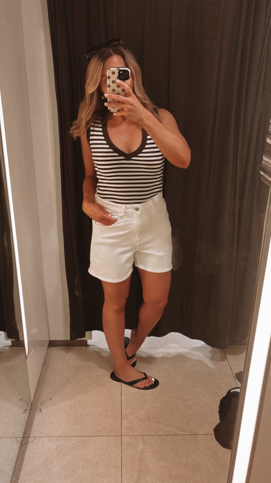 OOTD for the heatwave 🥥🤍
The best fitting mom shorts 🍨

#LTKsummer #LTKuk #LTKeurope