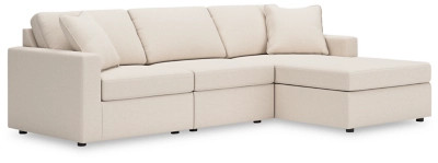 Modmax 3-Piece Modular Performance Fabric Sofa Chaise | Ashley Homestore