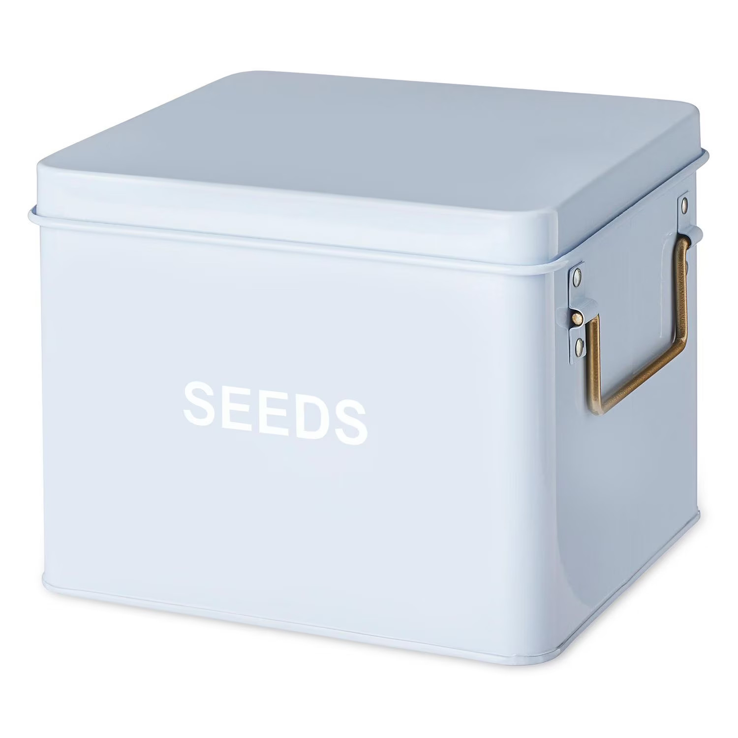 FRAÎCHE Spring Metal Pearl Blue Seed Storage Container | Walmart (CA)