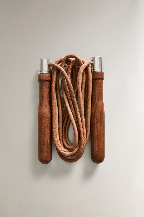 LEATHER SPORTS JUMP ROPE | Zara US