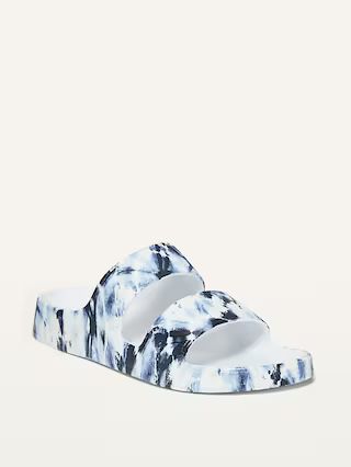 Printed EVA Double-Strap Slide Sandals for Women | Old Navy (US)