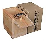 Amazon.com: FunFamz The Original Spider Prank Box- Funny Wooden Box Toy Prank, Hilarious Christma... | Amazon (US)