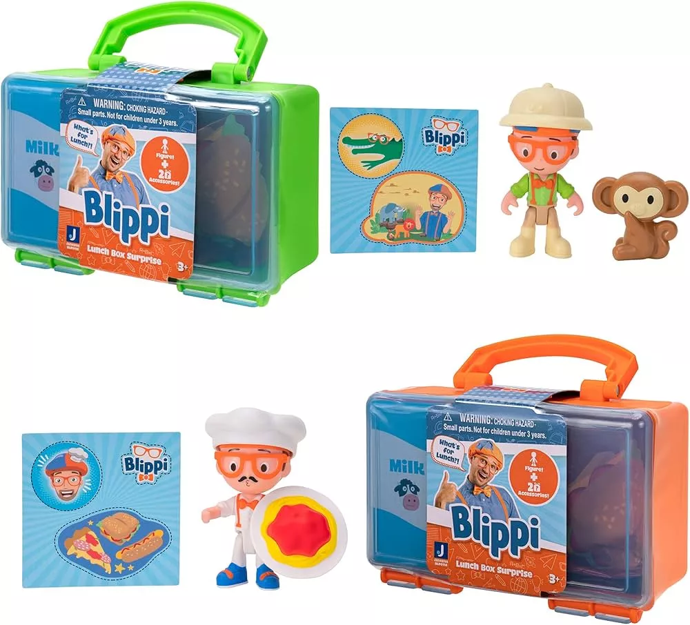 Blippi Big Or Small? Lunch Bag and Bottle Set