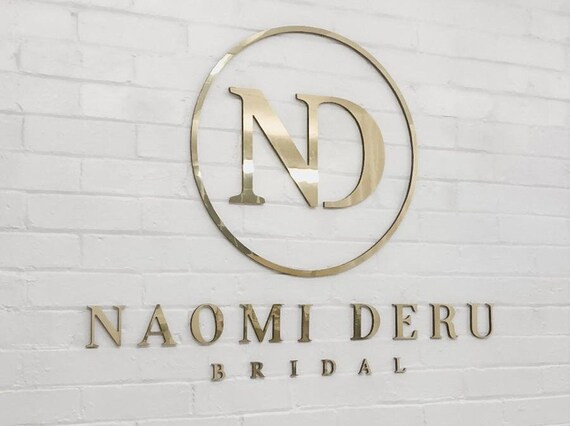 Custom 3D Sign for an Office Lobbysilver Brushed and Mirrored - Etsy | Etsy (US)