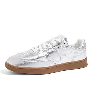 LUCKY STEP Women's Retro Fashion Sneakers Walking Shoes Skate Shoes | Amazon (US)