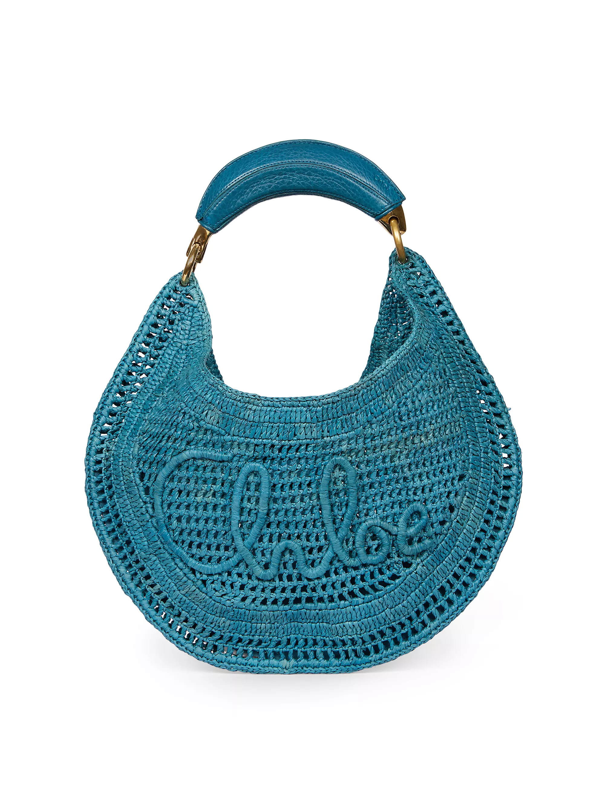 Summer Banana Logo-Crocheted Hobo Bag | Saks Fifth Avenue