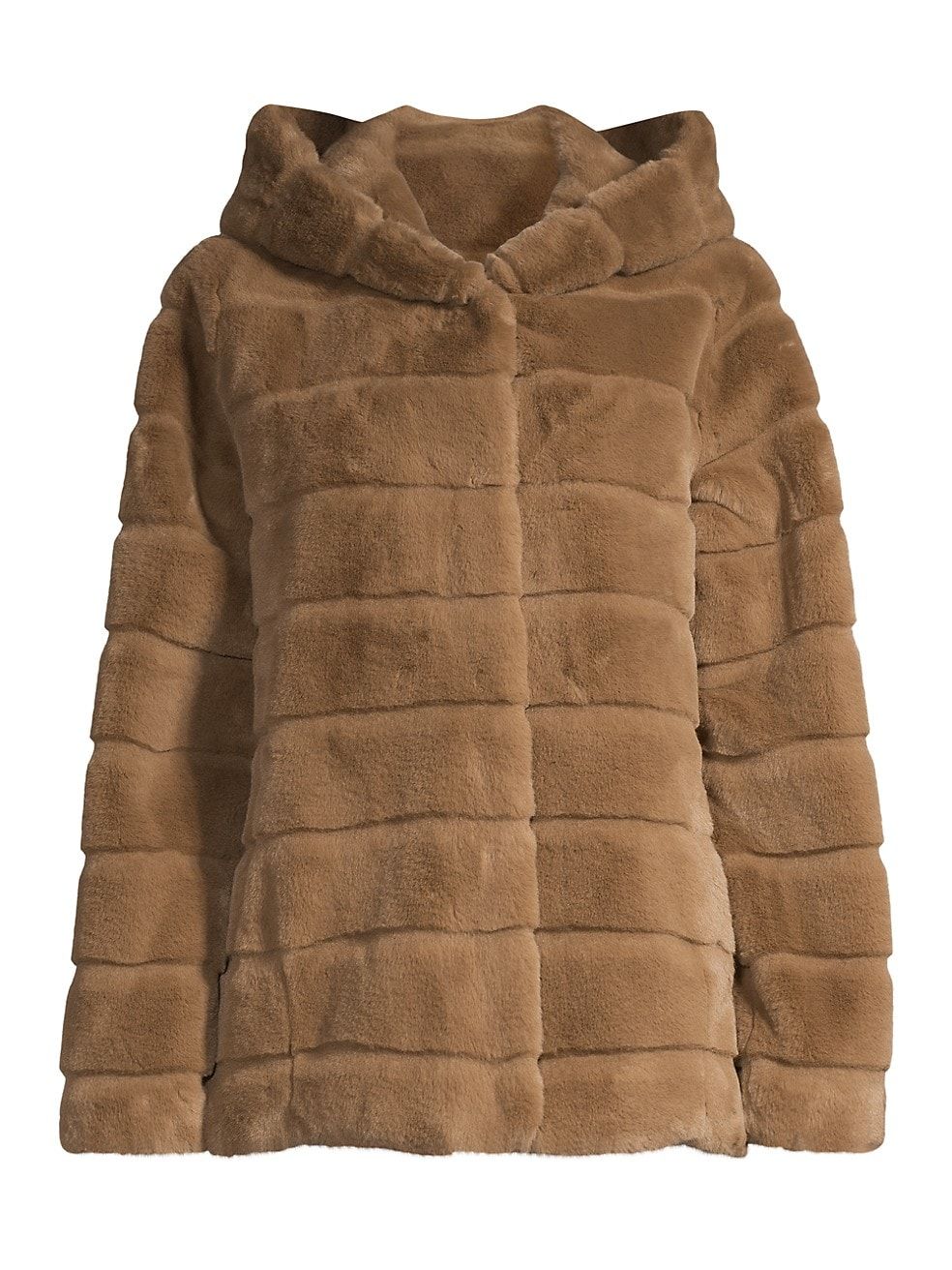 Goldie Faux Fur Hooded Short Coat | Saks Fifth Avenue