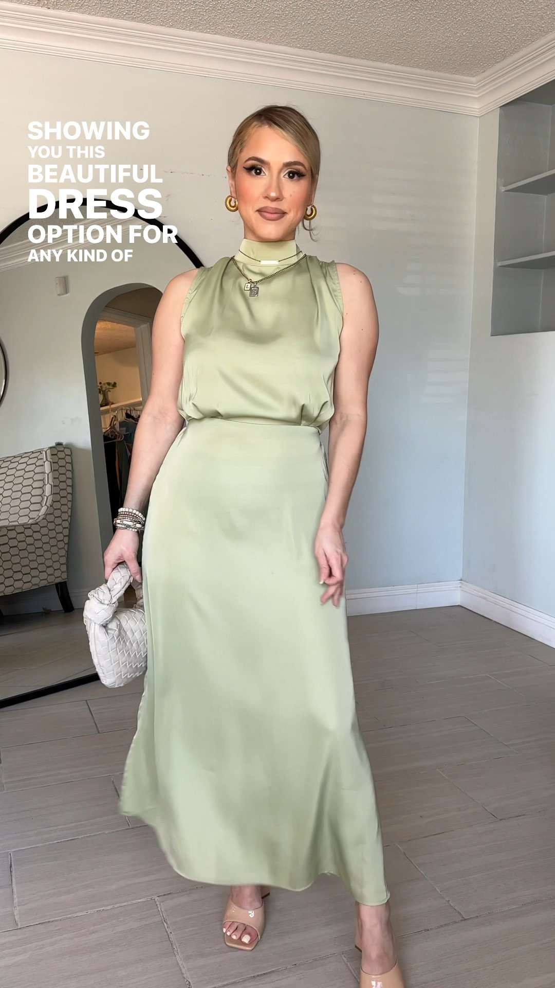 The most beautiful dress, that’s perfect for Thanksgiving, a fall winter wedding, or any type of corporate holiday event!

I’m wearing it in a size medium but I would’ve preferred a small. It’s very elegant and I just love this sage color.

I linked shoes & purse that would match nicely with this dress. 

Women's Long Formal Satin Dress Mock Neck Sleeveless Side Slit Flowy Maxi Tank Dresses

#LTKsalealert #LTKHoliday #LTKU