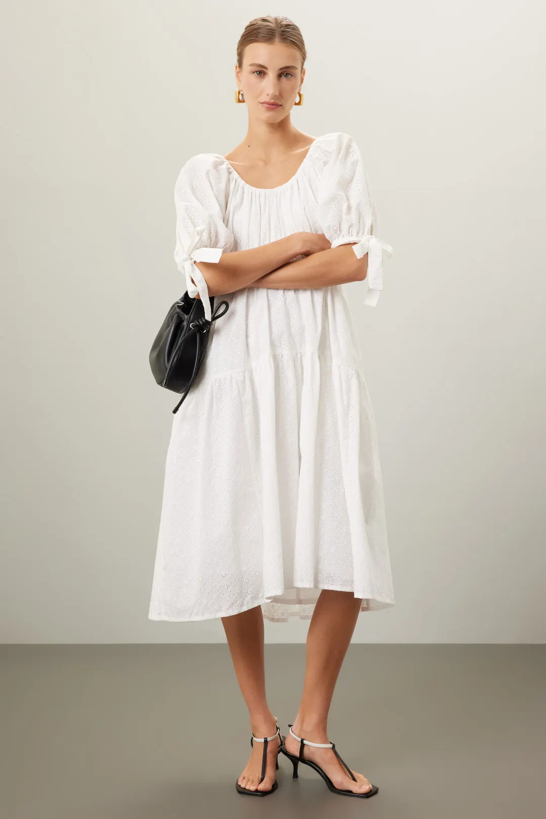 Jolen Eyelet Dress | Rent the Runway