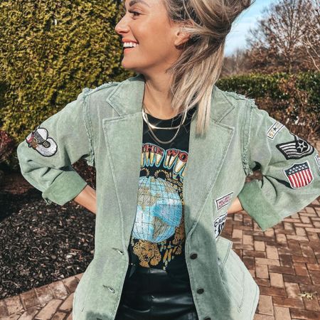 Spring transition outfits - VICI tops - graphic tees - Pinterest outfit - outfits for moms - denim utility jacket - Nashville outfits - concert outfits 


#LTKSeasonal #LTKFind #LTKtravel