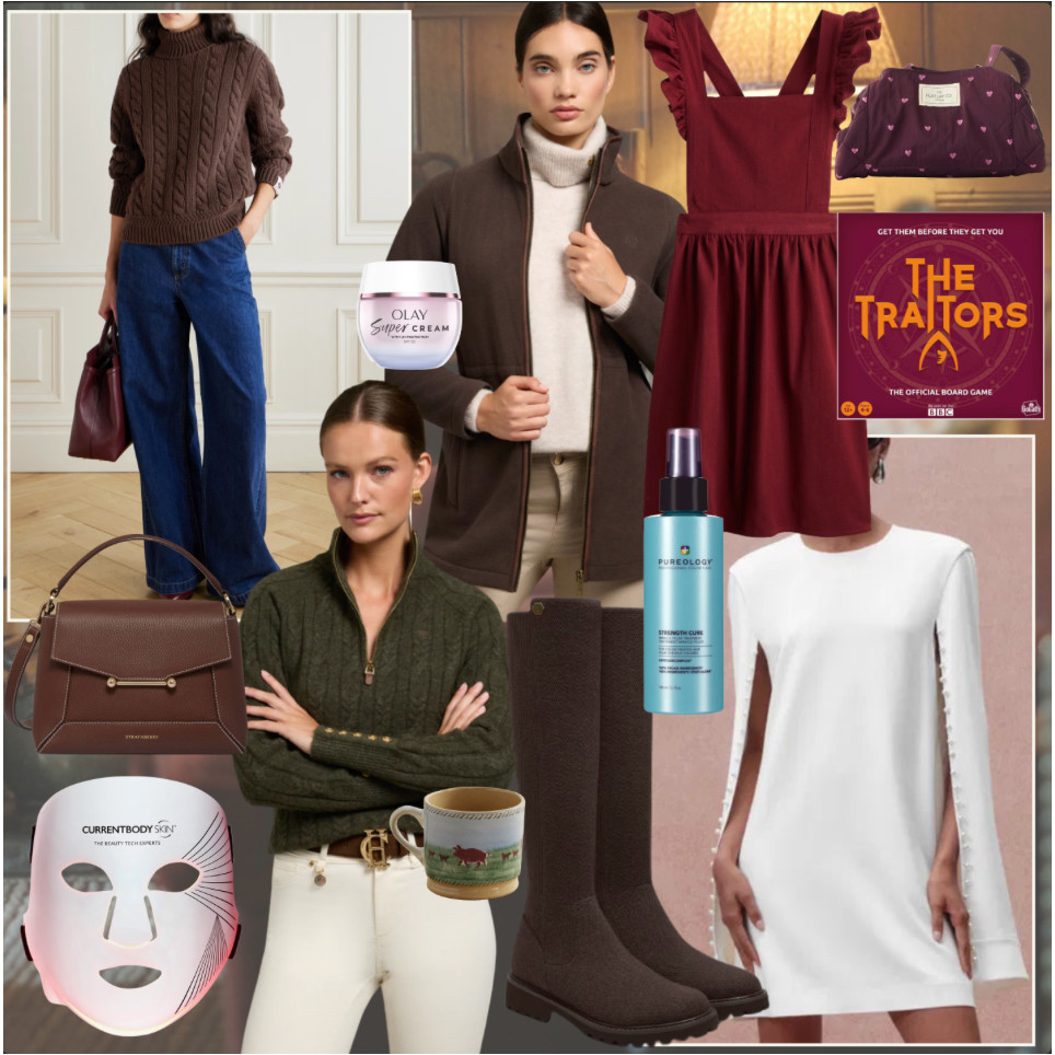 What you've been loving in my Autumn, Winter wardrobe 🤎 Timeless country style, party wear favourites and luxury bags 🫶🏻 Christmas gifting! 

 #LTKuk #LTKautumn #LTKfestive