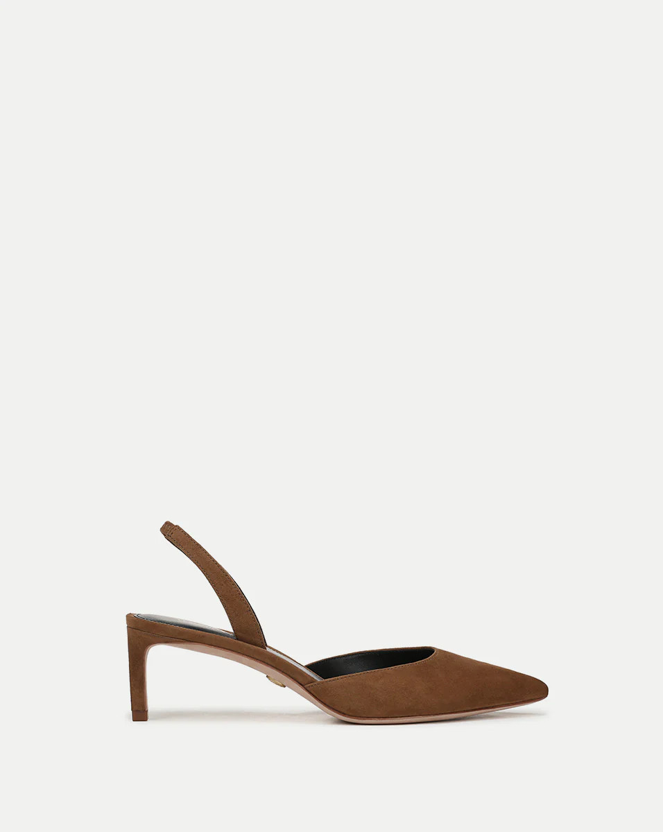 Veronica Beard Caroline Suede Slingback Pump Hazelwood | Veronica Beard