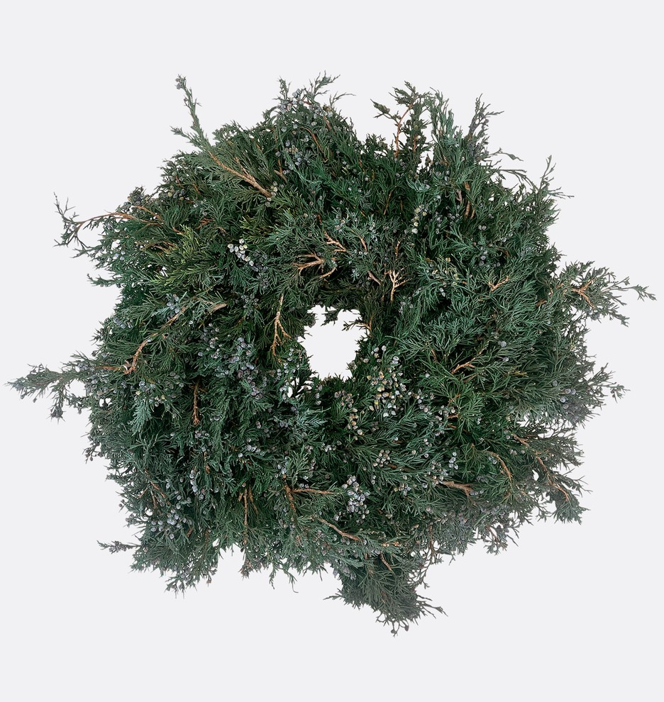 Juniper 20" Wreath | Rejuvenation