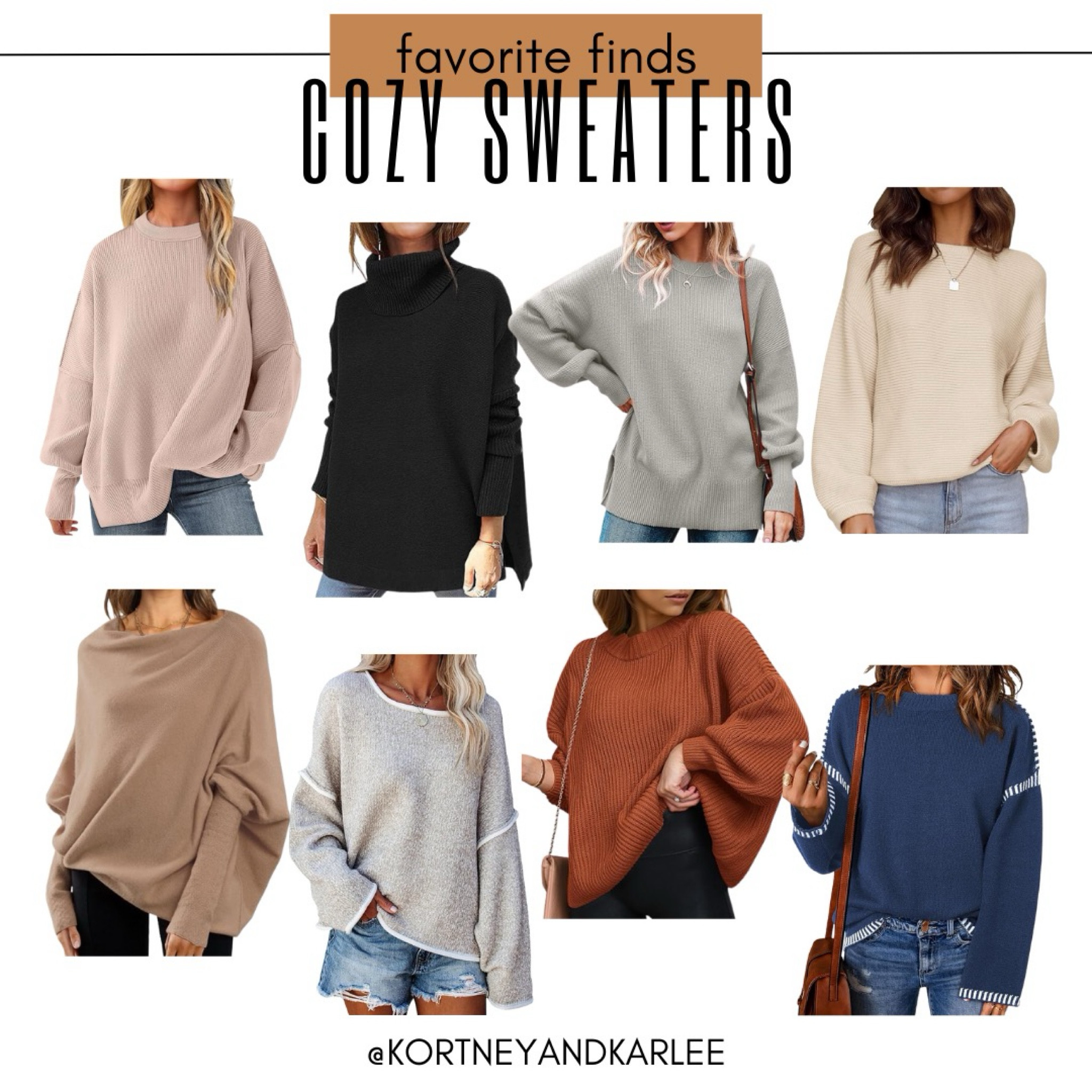 Amazon cozy sweaters!

Kortney and Karlee | #kortneyandkarlee 

#LTKfindsunder50 #LTKfindsunder100 #LTKtravel