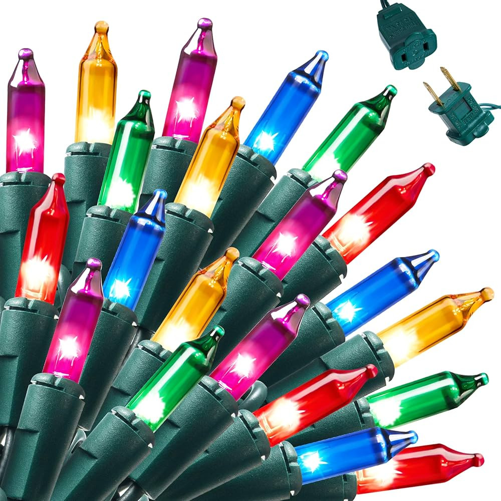 Joiedomi Christmas Lights Outdoor,93.6FT Multicolor Christmas Tree Lights Outside,450(3x150) Stri... | Amazon (US)