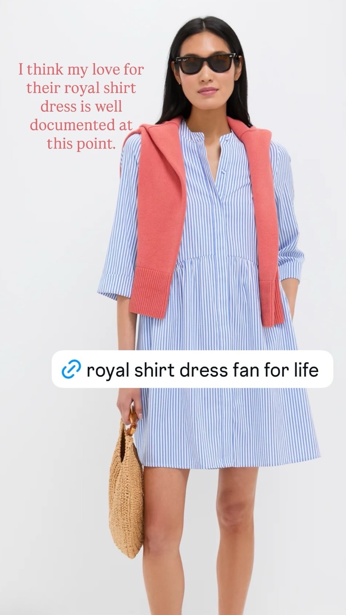 Tuckernuck Friends and Family Sale Pick - Royal Shirt Dress