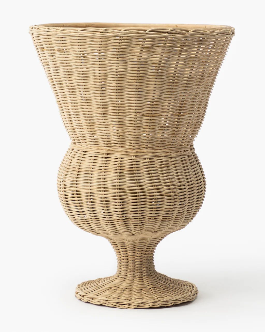 Wicker Footed Urn | McGee & Co.