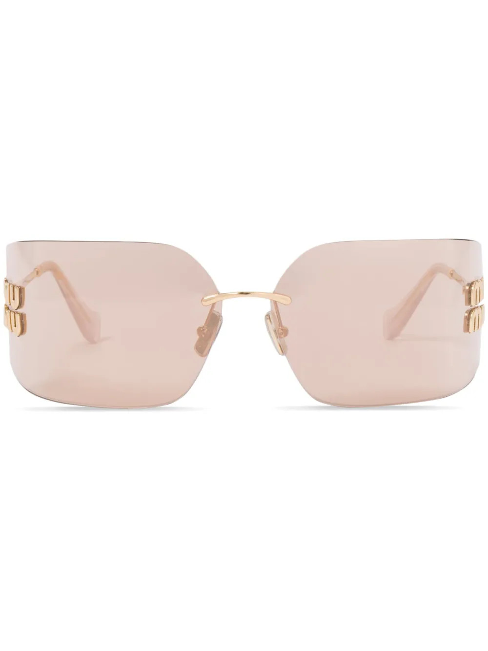 Runway square-frame sunglasses | Farfetch Global