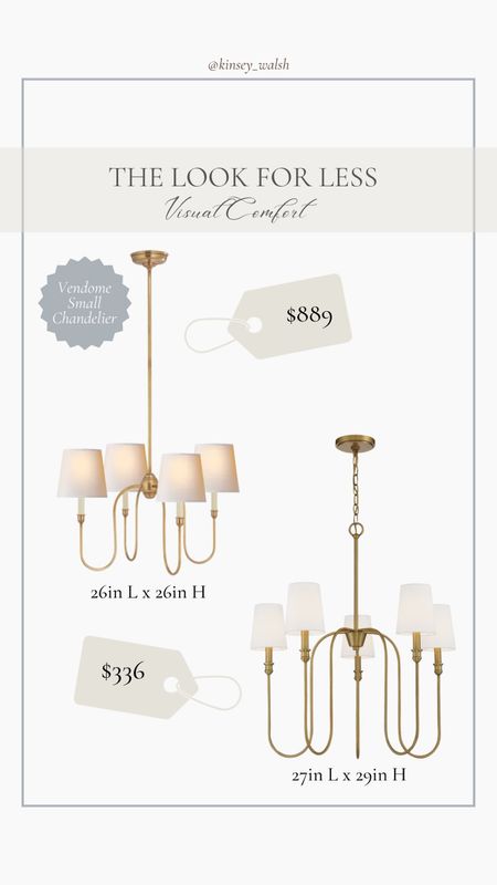 The look for less designer look for less visual comfort vendome chandelier gold on a budget shade lamp chandelier light fixture 

#LTKsalealert #LTKhome #LTKstyletip