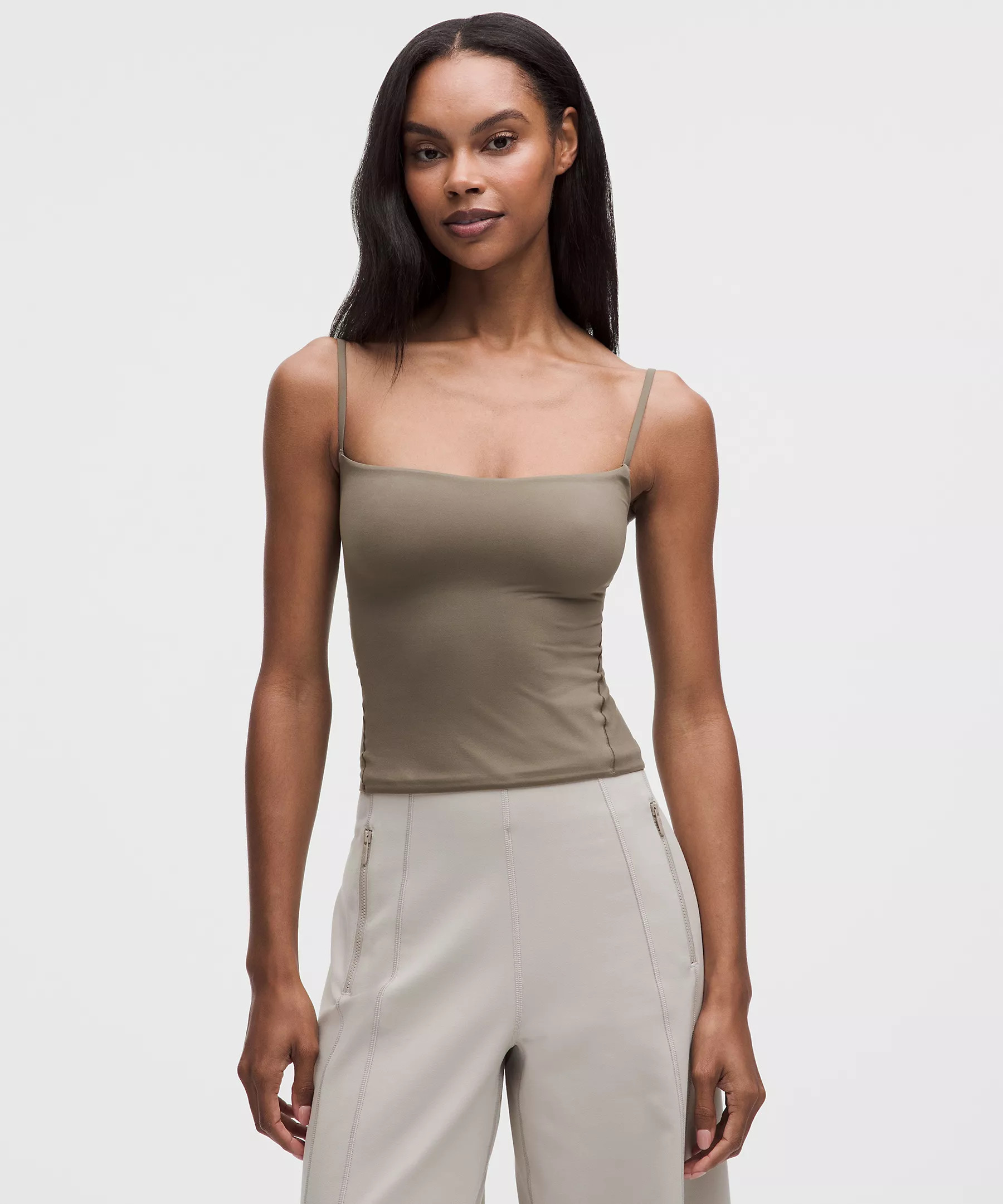 Wundermost Ultra-Soft Nulu Spaghetti-Strap Adjustable Cami | Lululemon (US)