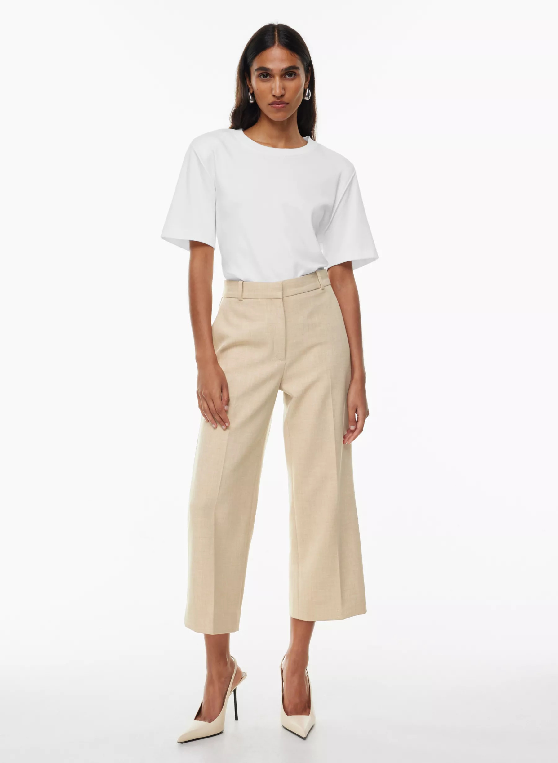AGENCY CROPPED PANT | Aritzia