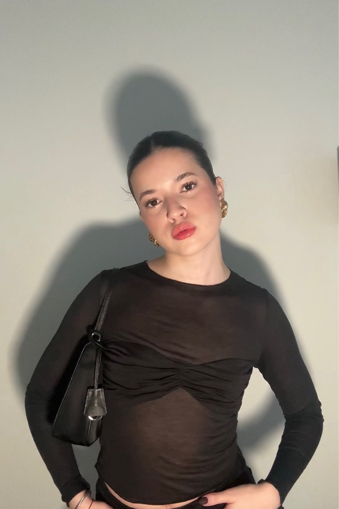 all black outfit of the night 🖤
link for the top 