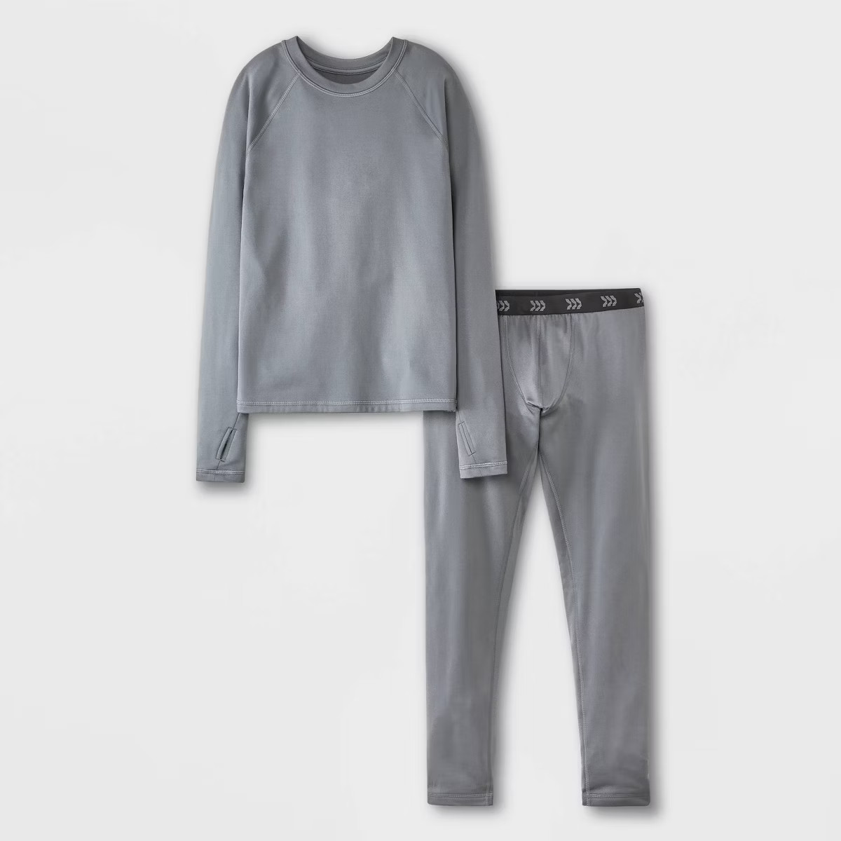 Boys' 2pk Thermal Underwear Set - All In Motion™ Gray M | Target