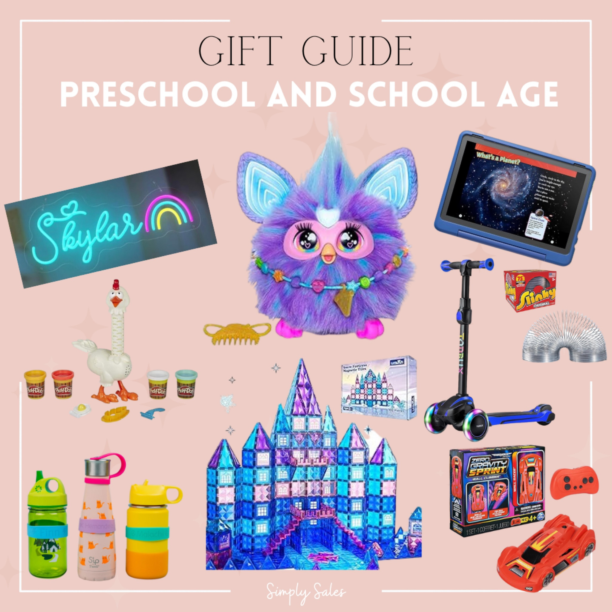 Make childhood unforgettable with our top picks for preschoolers and school-age kids! Glide into fun with scooters, shape imagination with Play-Doh, and make reading theirs with personalized book stamps. Plus, Mabel’s Labels silicone bands for water bottles, classic Slinkys, Furbies for nostalgia, magnetic tiles for little builders, remote control cars for speedsters, Fire Tablets, and custom LED signs to brighten their rooms!

#LTKHolidaySale #LTKGiftGuide #LTKkids