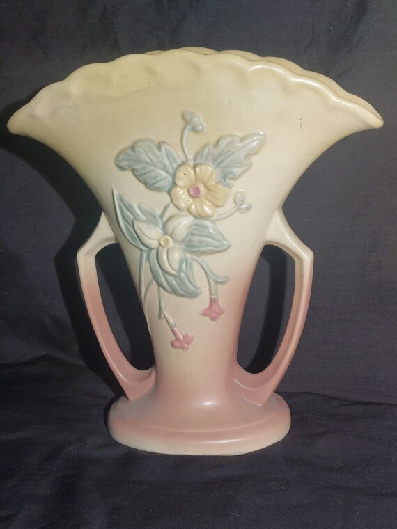 Vintage Hull Art Pottery  Wildflower Pattern W Series W15 | Etsy | Etsy (US)