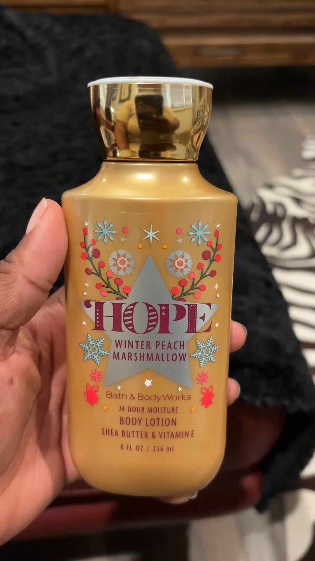 Hope in the scent peach 🍑 & marshmallow lotion from Bath And Body Works 

#LTKOver40 #LTKBeauty #LTKPlusSize