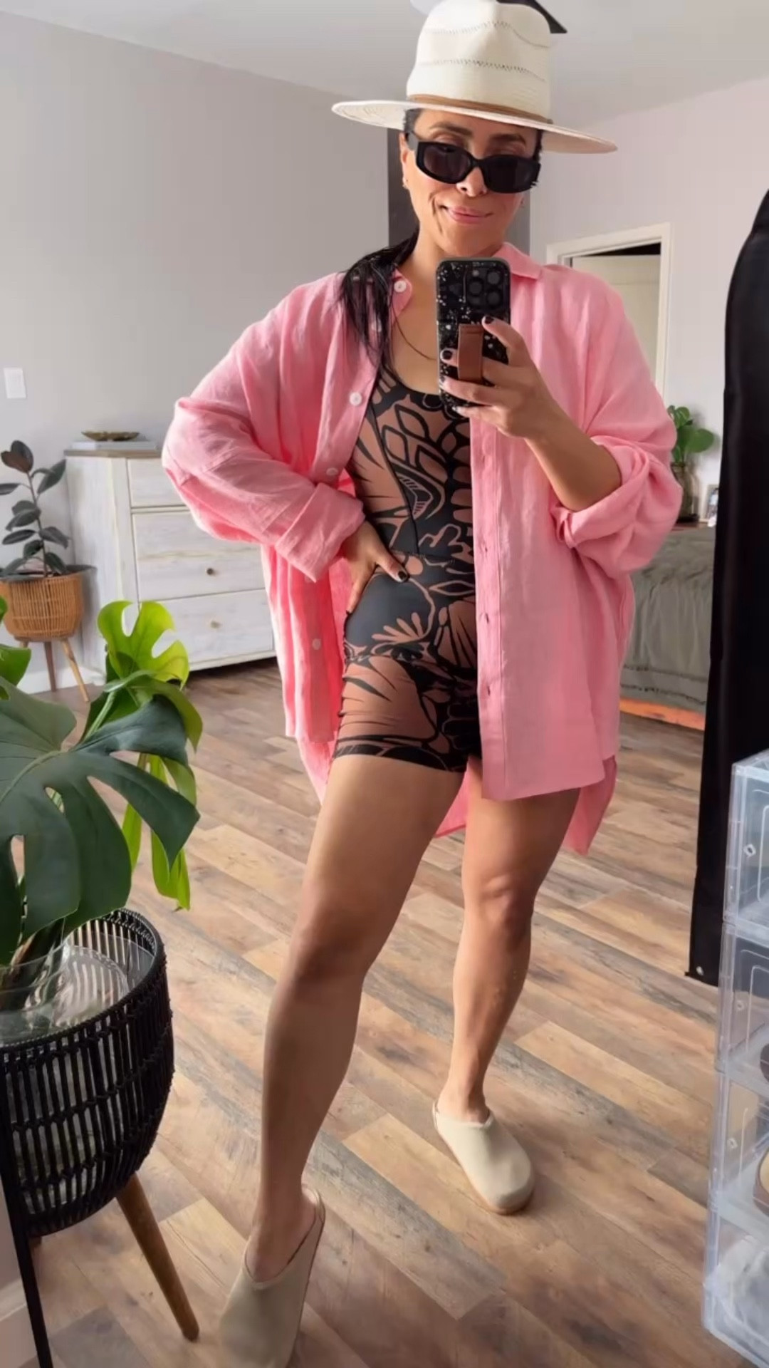 ☀️ I love a good button down shirt as a coverup! Also, I can’t link the bodysuit I have on but I linked a few from Amazon! Easy mom vacation outfit :) 



vacation outfits beach
Swimsuit Cover Up Button Down
Midsize style 
Vacation outfit inspo

#LTKmomlife #LTKMidsize #LTKTravel