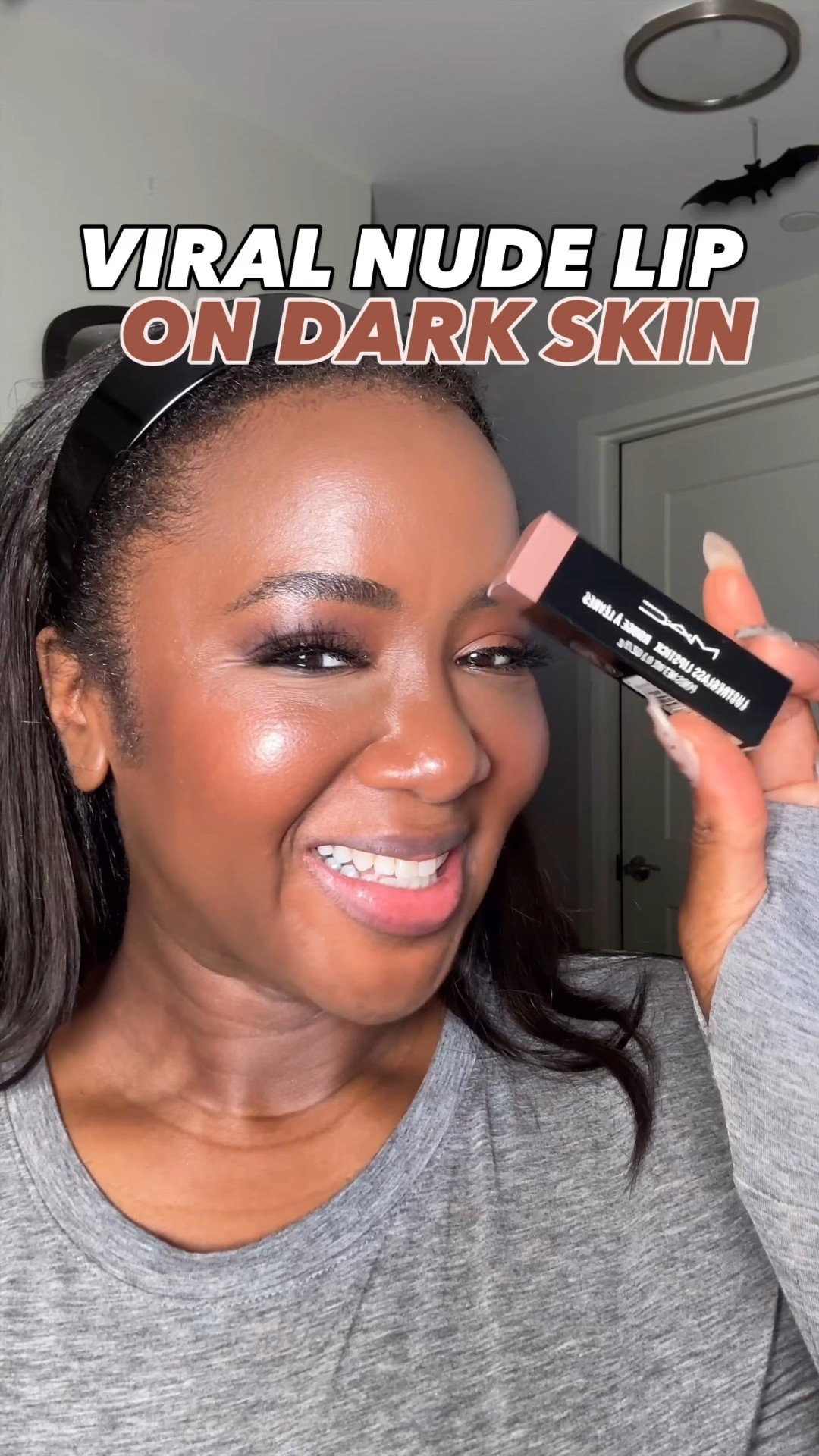 Viral MAC nude lipstick on darker skinn

#LTKOver40 #LTKBeauty #LTKFindsUnder50