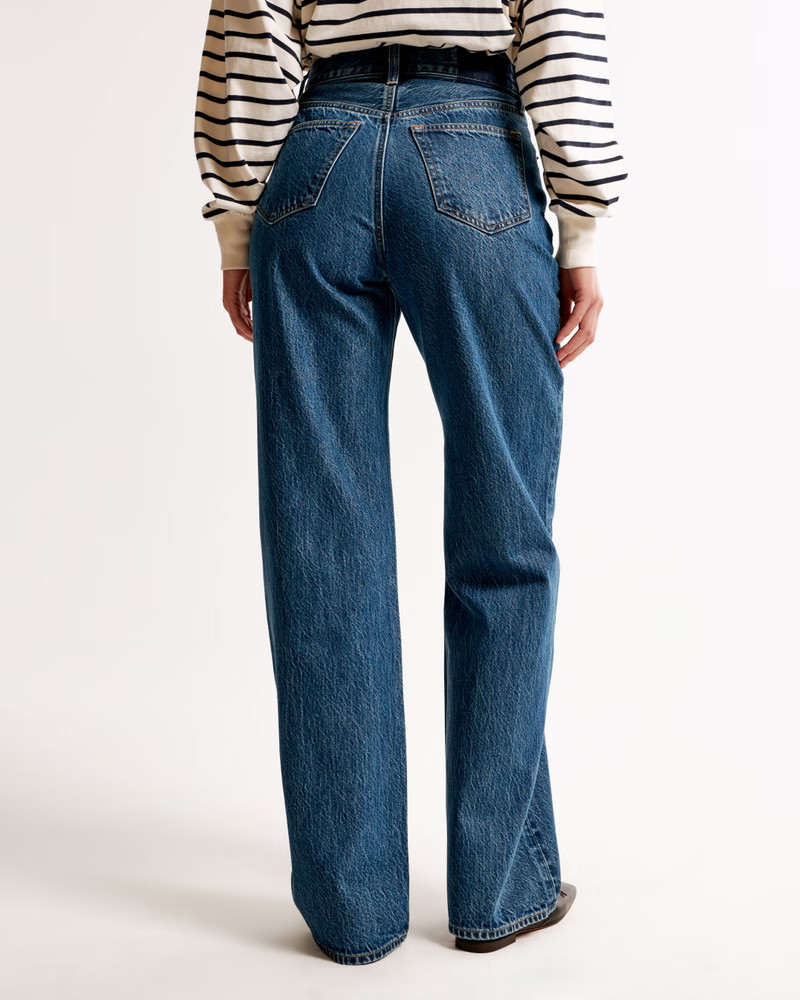 High Rise Loose Jean | Abercrombie & Fitch (US)