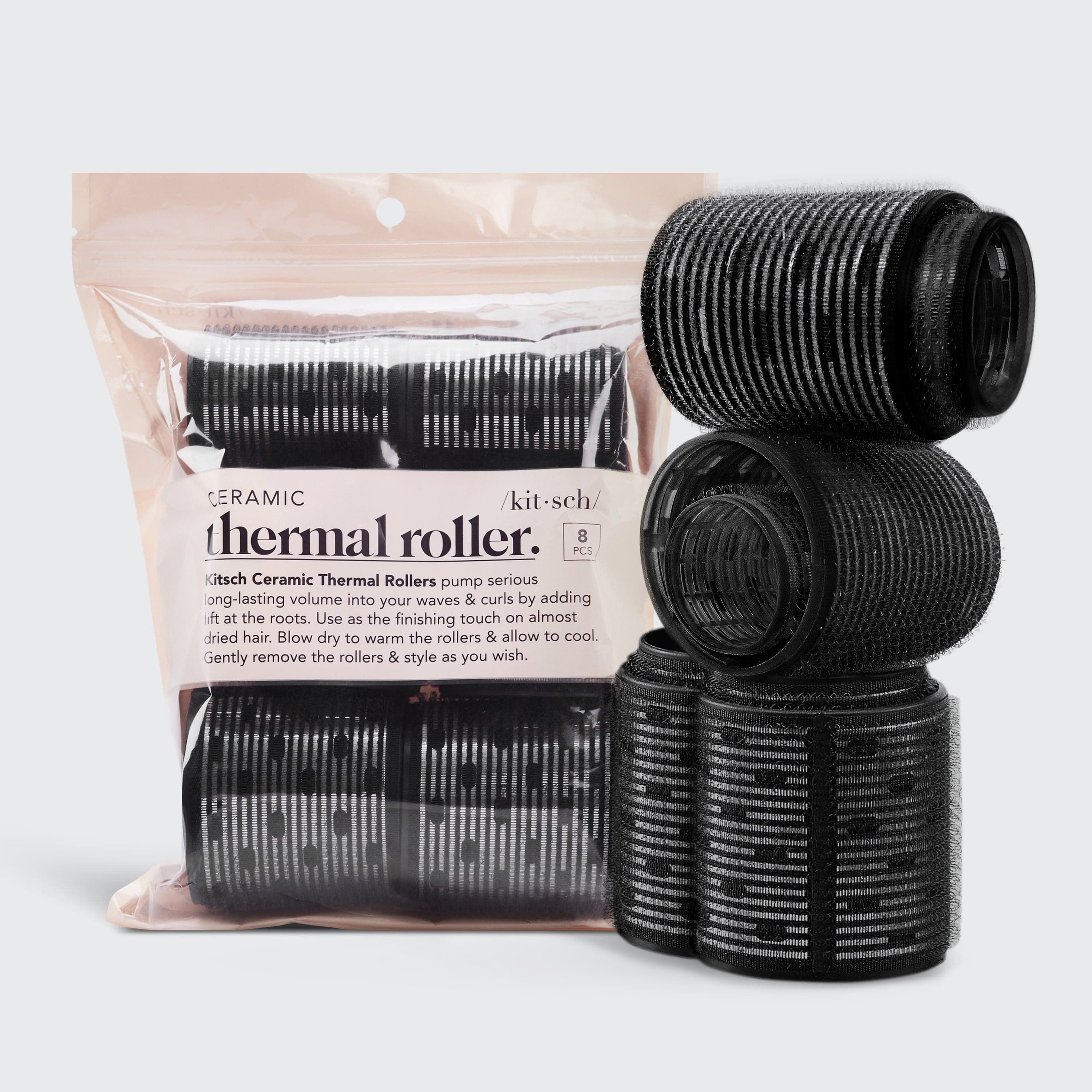 Hair Rollers | Ceramic 8 Pack | Kitsch