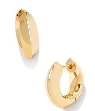 Mikki Shiny Huggie Hoop Earrings | Dillard's