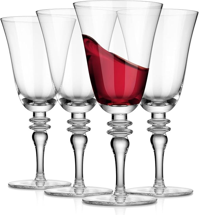 Royalrose Premium Delight Vintage Red Wine Glasses Set of 4, 14.2 oz Goblets Glasses for Wine, Co... | Amazon (US)