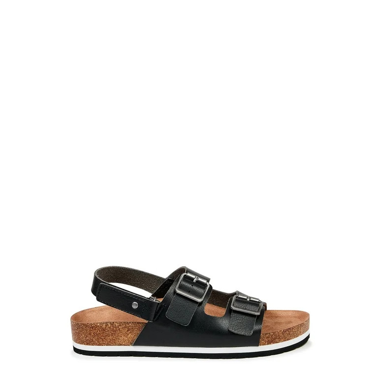 Time and Tru Women's Back Strap Footbed Sandals - Walmart.com | Walmart (US)