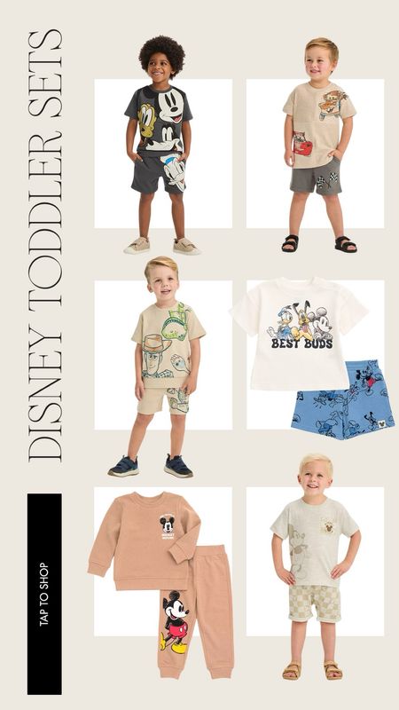 Toddler disney sets 🤍 Ollie wore the bottom right for magic kingdom! So cute!! 

Toddler disney, Mickey Mouse, cars, matching sets, disney world outfit inspo, Mickey tees 

#LTKfindsunder50 #LTKbaby #LTKkids